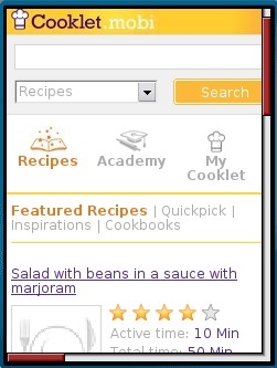 Cooklet Mobile 