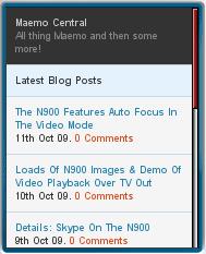 Maemo Central Mobile 
