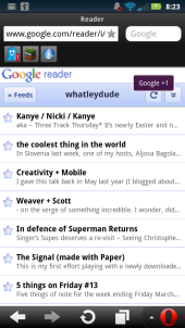 Ghostery Extension Detected Google+ in gReader 